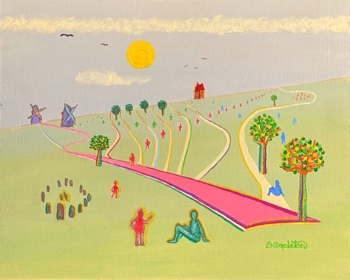 The Children Cross the Paths